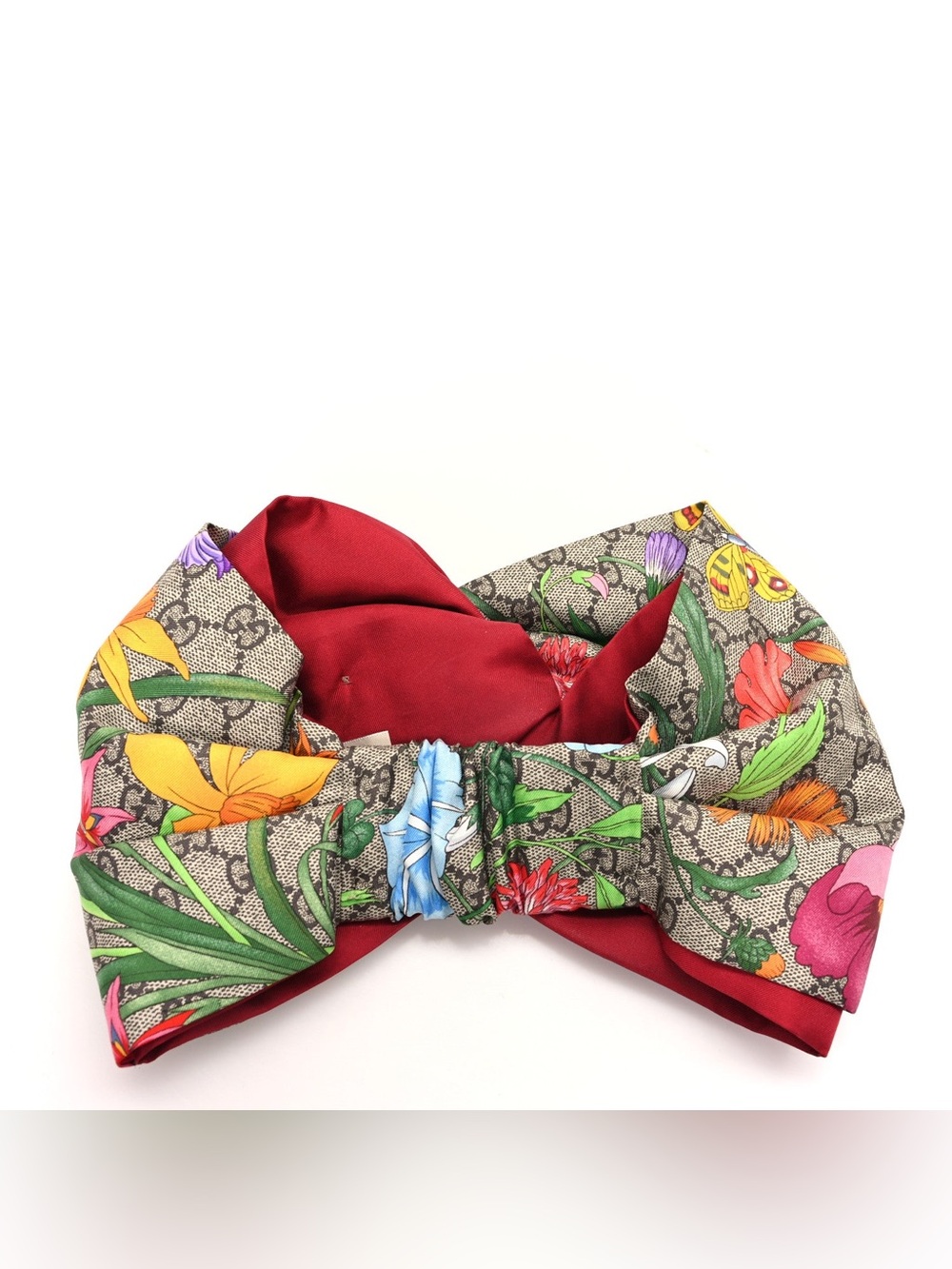 Gucci flora GG supreme pattern headband. - Picture 3 of 9